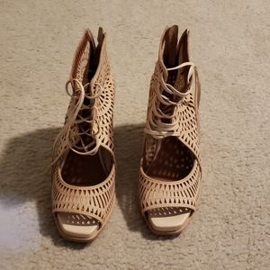 Jeffrey Campbell Rodillo Wedge Sandals